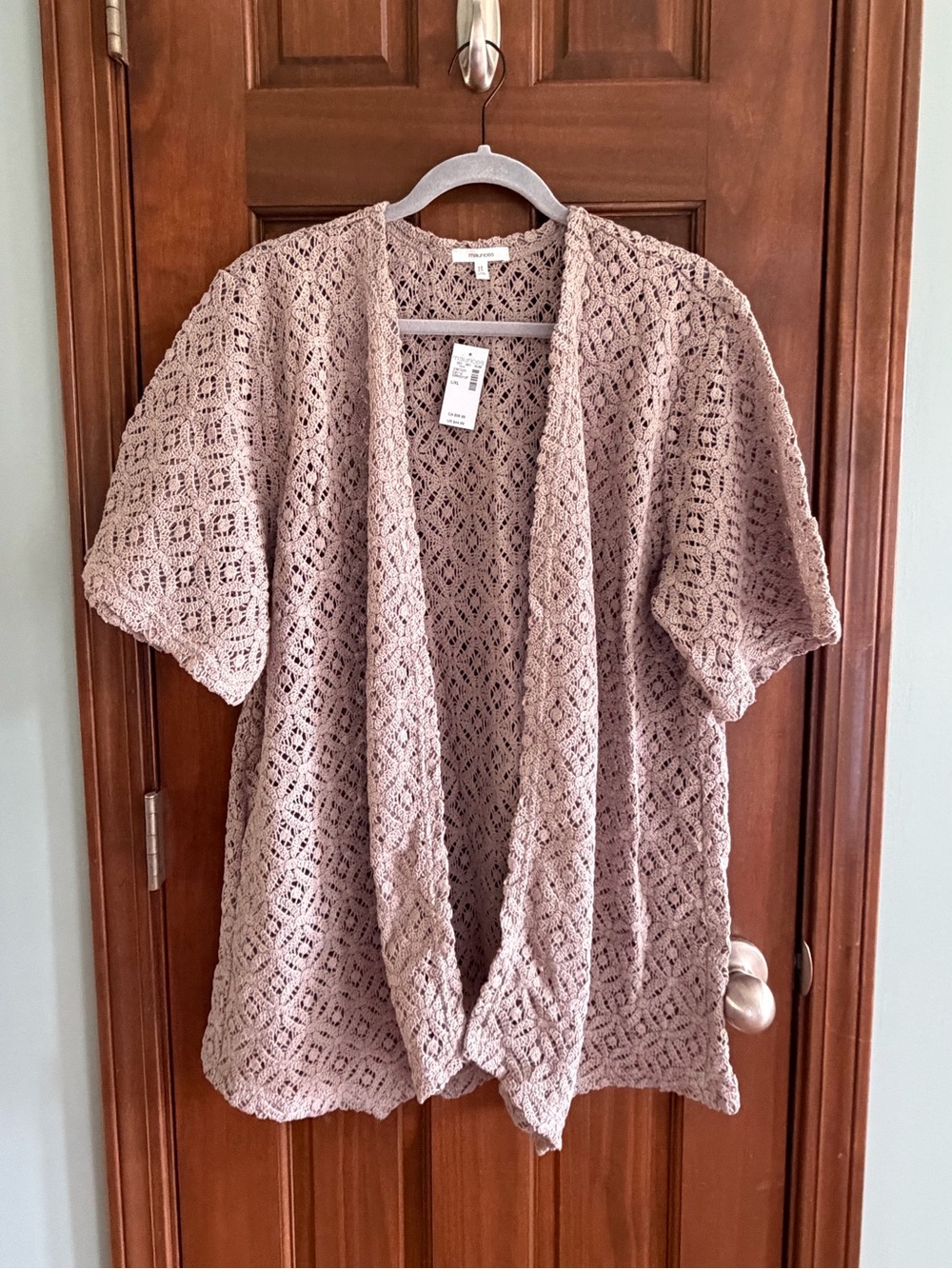 Maurices Open Stitch Crochet
Kimono
Color: COBBLESTONE